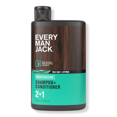 Every Man Jack Sea Salt Men's 2-in-1 Daily Shampoo + Conditioner