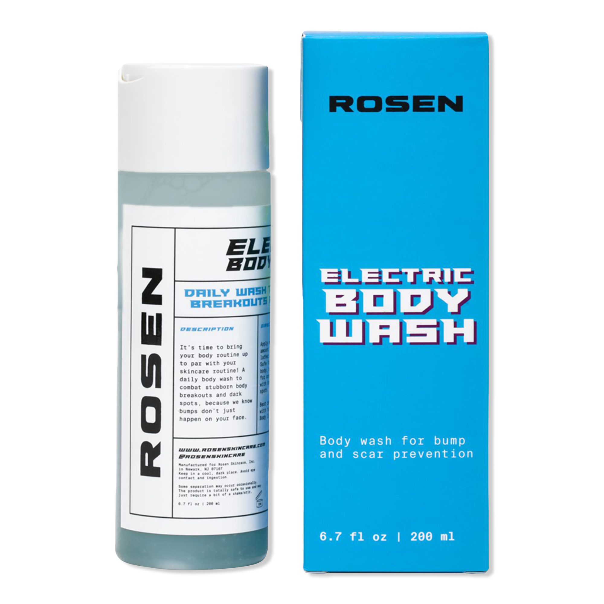 ROSEN Electric Body Wash for Body Acne and Scars #1