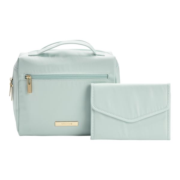 Tartan + Twine Weekender Bag with Brush Clutch #2