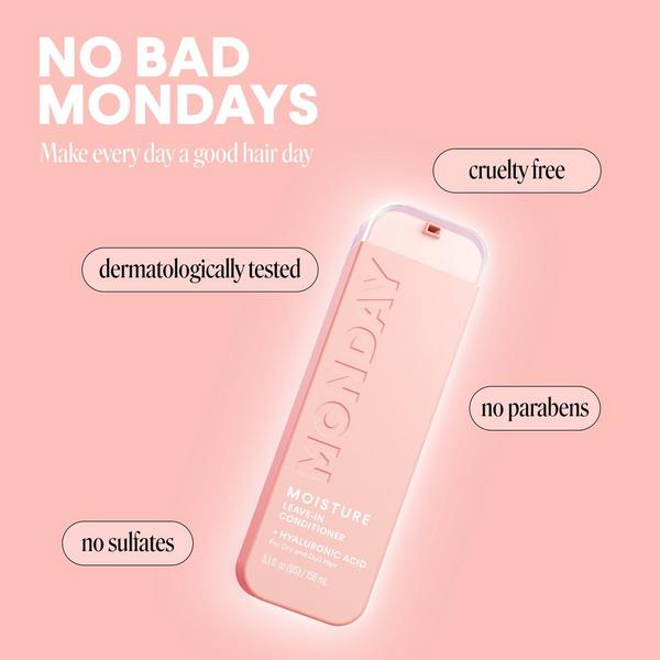 MONDAY Haircare MOISTURE Leave-In Conditioner with Hyaluronic Acid for Dry & Dull Hair #2