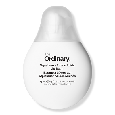 The Ordinary Squalane + Amino Acids Hydrating Lip Balm for Lips, Elbows, and Cuticles