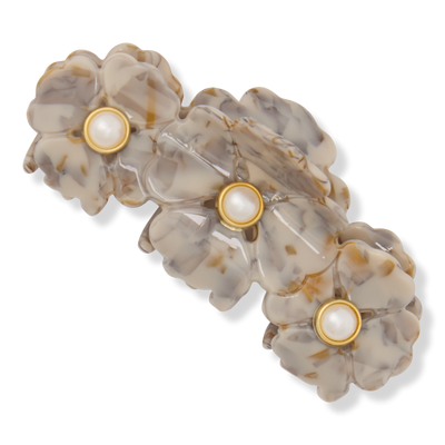 Wet Brush Reclaimed Boho Acrylic Rosette Claw Clip