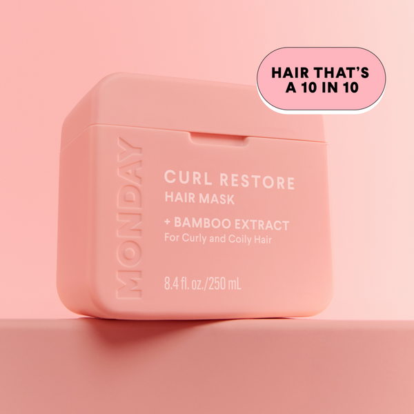 MONDAY Haircare CURL RESTORE Hair Mask with Bamboo Extract for Curly & Coily Hair #4
