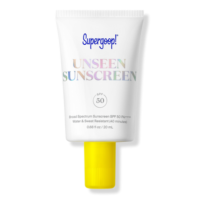 Supergoop! Unseen Sunscreen SPF 50 Invisible Sun Protection for Face