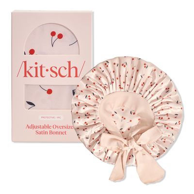 Kitsch Adjustable Oversized Satin Bonnet
