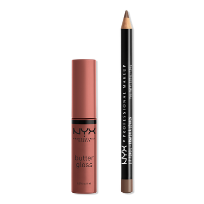 NYX Professional Makeup Slim Lip Pencil & Butter Gloss Duo Kit